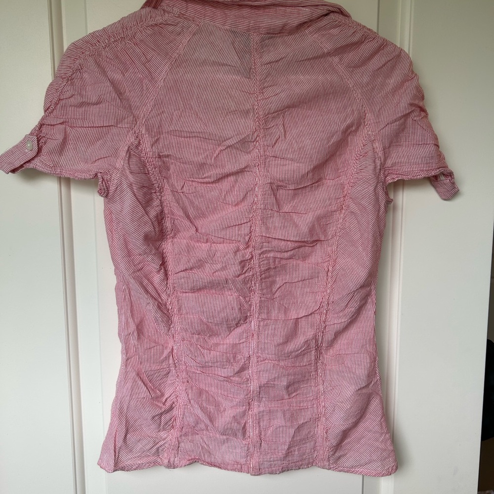 Mango Pink Button Down Shirt - Picture 3 of 4